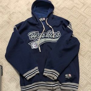 Officially Licensed Collegiate Huskies Hoodie Men Sized XXL